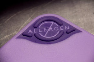 Tabla para cortar Allergen Saf-T-Zone morada  15 x 22 x 1 cm