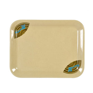 Charola chica de melamina Wei 13 1/8" x 10 1/4"