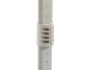 Metro MTLA Tri-Lobal Adapter para MetroMax Polymer or Steel postes, Bag of 4 1.9375 x 1.875 x 2.3125 pulg