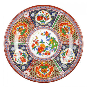 Plato de melamina Peacock 6"
