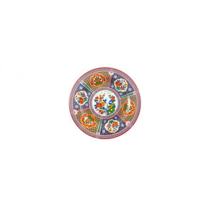 Plato de melamina Peacock 7 7/8"