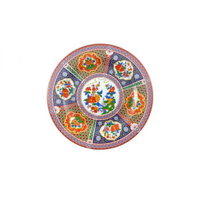 Plato de melamina Peacock 11 3/4"