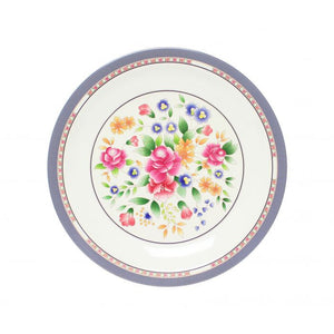 Plato de melamina Rose 14 3/8"