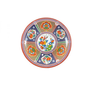 Plato de melamina Peacock 14 3/8"