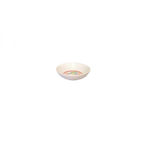 Plato para salsa de melamina Peacock 1 oz 2 3/4"