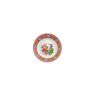Plato sopero de melamina Peacock 3 oz 6"