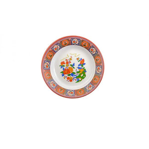 Plato sopero de melamina Peacock 10 oz 9 1/4"