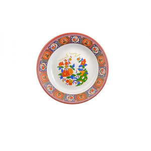 Plato sopero de melamina Peacock 12 oz 10 3/8"