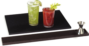 Tapete Antiderrapante para Servicio de Bar 30 x 46 cm Negro
