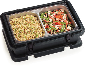 Portaalimentos Térmico Cateraide Single Pan Carrier 12 qt Negro