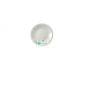 Plato de mesa de melamina Blue Bamboo 5 1/4"