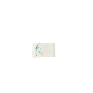 Plato de melamina Blue Bamboo 5 1/4" x 3 1/4"