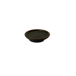 Plato de melamina Tenmoku 4"