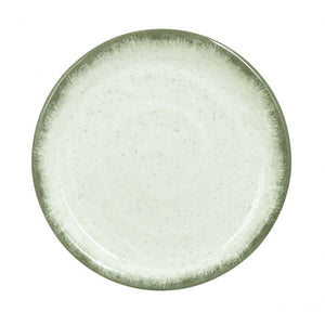 Plato redondo Victoria de melamina 4" diámetro x 1/2" alto