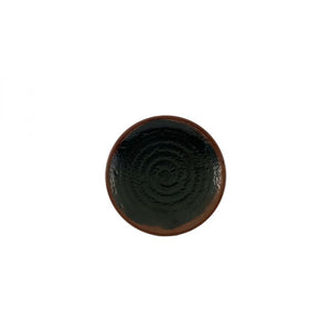 Plato de melamina Tenmoku 8 1/4"