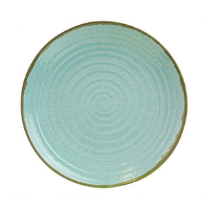 Plato redondo Seaside de melamina 10-1/2" diámetro x 1-3/8" alto