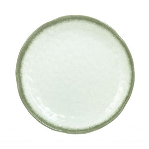 Plato forma loto Victoria de melamina 6" diámetro x 1" alto