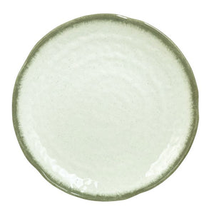 Plato forma loto Victoria de melamina 8-1/4" diámetro x 1-3/8" alto