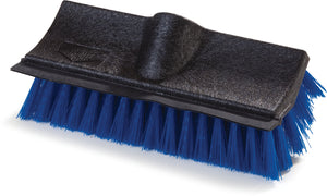 Cepillo Flo-Pac Dual Surface para piso con jalador de hule 10" polipropileno azul
