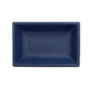 Salsera Classic Stone Blue de melamina 2 oz 3-3/4" x 2-1/2"