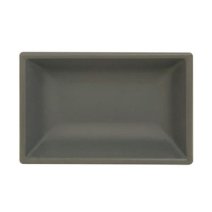 Salsera Classic Stone Grey de melamina 2 oz 3-3/4" x 2-1/2"