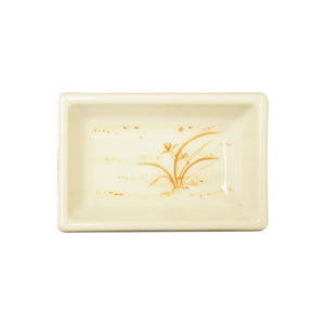 Salsera rectangular de melamina Gold Orchid 2 oz 3 3/4" x 2 1/2"