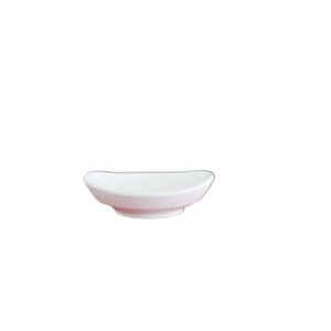 Platillo redondo de melamina blanco 4 oz 4 1/2" x 1"