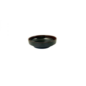 Bowl plano de melamina Tenmoku 6 oz 4 1/2"