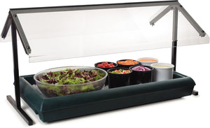 Protector antiestornudos estándar doble Five Star 48" negro