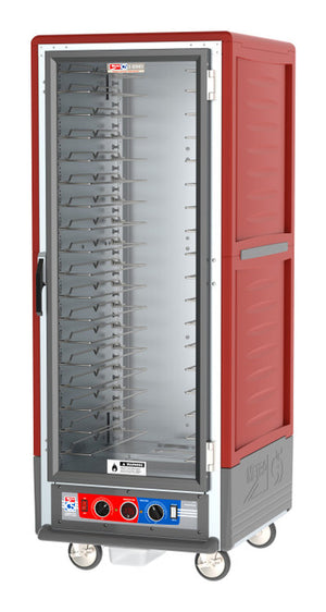Gabinete térmico Metro de conservación y fermentación altura completa con puerta transparente C5 3 Series 27.625 x 31.5 x 71 pulg C539-CFC