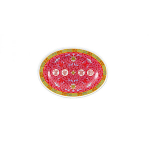 Platón de melamina Longevity 8" x 6"