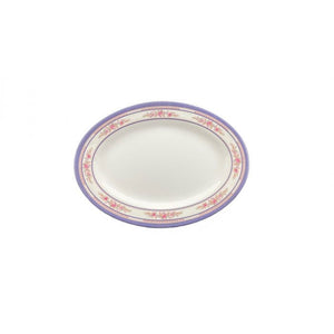Platón de melamina Rose 9" x 6 5/8"