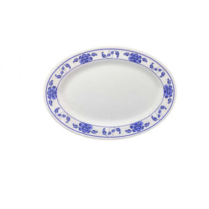 Platón de melamina Lotus 12" x 8 5/8"