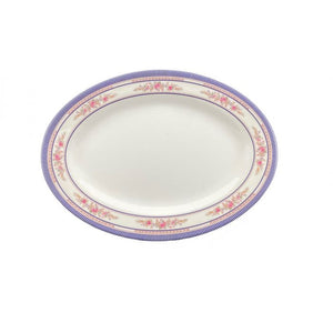 Platón de melamina Rose 16" x 11 5/8"