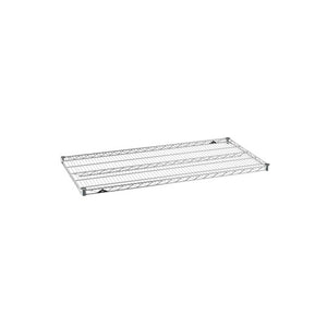 Repisa Metro Super Erecta de 1 repisas cromado 24.125 x 47.875 x 1.5 pulg