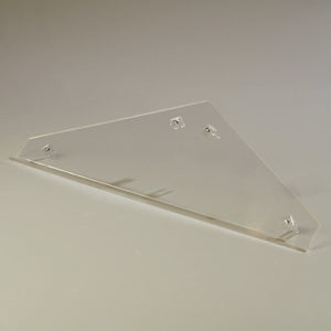 Panel lateral sencillo para protector antiestornudos Five Star transparente