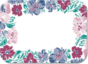Cubierta desechable para charola patrón Jane's Bouquet 13-5/8"x18-3/4" paquete con 1000 piezas
