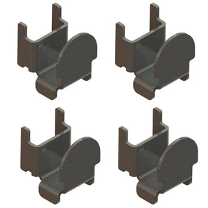 Metro SMS SmartLever Replacement repisa Mount Hooks, Bag of 4 1.188 x 1.286 x 1.5 pulg