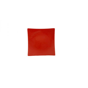 Plato flare de melamina 7-3/8" 1-3/8" profundo Pure Red