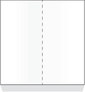 Hojas blancas compatibles con láser, Unprinted Both Sides 8-1/2"x11" paquete con 2000 piezas blanco