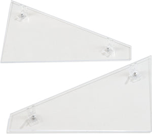Bloque de ensamble para protector antiestornudos Five Star 1" 60° 3 puntas negro