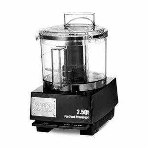 Procesador de alimentos 2.5 qt con tapa plana