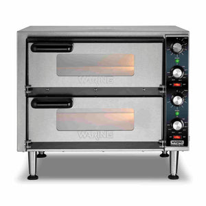 Horno para pizza 14 pulg doble nivel
