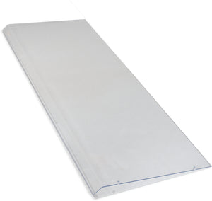 Panel acrílico para protector antiestornudos 24" transparente