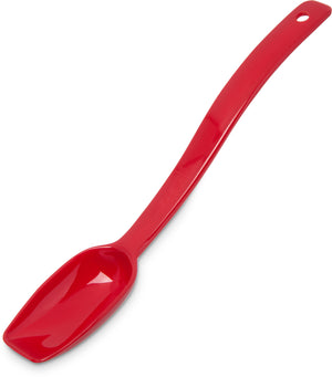 Cuchara sólida para ensalada de policarbonato 0.5 oz 9" roja