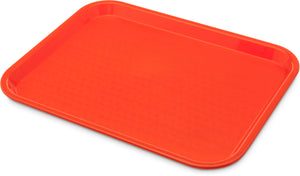 Charola para cafetería 10" x 14" naranja