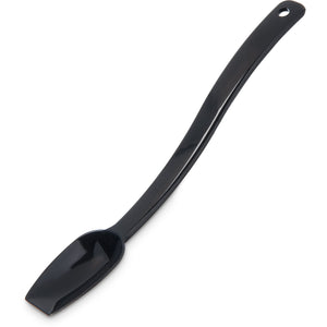 .25 oz. Black Solid Salad / Salad Bar / Buffet Spoon