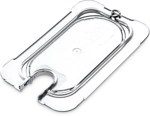 Tapa universal ranurada StorPlus para inserto noveno transparente