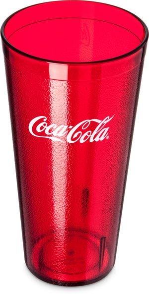 Vaso Coca-Cola Stackable de SAN 24 oz rubí