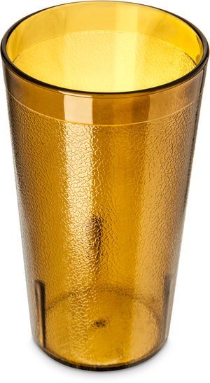 Vaso Stackable de SAN 12 oz paquete con 12 ámbar